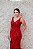 VESTIDO VERMELHO NY COM FRANJAS EM CASCATA - Imagem 2