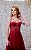 VESTIDO VERMELHO MARSALA BUSTO EM CORSELET - Imagem 6