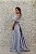 VESTIDO AZUL SERENITY PRINCESA OMBRO ÚNICO - Imagem 2