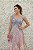 VESTIDO NY DEGRADE ROSA E AZUL COM PLUMAS PRINCESA - Imagem 3