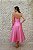 VESTIDO MIDI ROSA CHICLETE COM DECOTE TRANSPASSADO ZIBELINE - Imagem 2