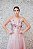 VESTIDO SALMÃO ORGANZA COM BUSTO BORDADO - Imagem 6