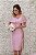 VESTIDO MIDI ZIBELINE ROSÉ OMBRO A OMBRO KALANDRA - Imagem 4