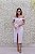 VESTIDO MIDI OMBRO A OMBRO CRYS BRANCO OFF WHITE - Imagem 1