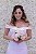 VESTIDO MIDI OMBRO A OMBRO CRYS BRANCO OFF WHITE - Imagem 4
