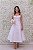 VESTIDO MIDI COSH OFF WHITE BRANCO ZIBELINE CORSELET COM TIRAS - Imagem 2