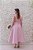 VESTIDO AURORA ROSE MIDI COM LAÇO NAS ALÇAS CORSELET RENDA - Imagem 3