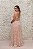 VESTIDO ROSA BEBÊ MARIE EM RENDA COM TIRAS BORDADAS - Imagem 2