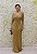 VESTIDO DOURADO NY MANGAS TODO BORDADO EM TULE - Imagem 4