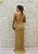 VESTIDO DOURADO NY MANGAS TODO BORDADO EM TULE - Imagem 6