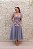 VESTIDO MIDI AZUL SERENITY LOR LAÇO BUSTO CORSELET RENDA - Imagem 2