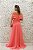 VESTIDO SALMÃO CORAL CAMADA DUPLA FLUIDO - Imagem 4
