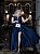 VESTIDO AZUL MARINHO BABI OMBRO A OMBRO FENDA COM CORSELET NAS COSTAS - Imagem 6