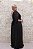 VESTIDO PS PRETO EM LUREX METALIZADO MANGA CAPA - Imagem 5