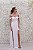 VESTIDO LONGO BRANCO OFF WHITE OMBRO A OMBRO FENDA DUPLA - Imagem 6