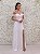 VESTIDO LONGO BRANCO OFF WHITE OMBRO A OMBRO FENDA DUPLA - Imagem 2