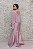 VESTIDO KALANDRA ROSA COM CAPA SOBREPOSTA - Imagem 3