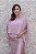 VESTIDO KALANDRA ROSA COM CAPA SOBREPOSTA - Imagem 2