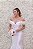VESTIDO BRANCO OMBRO A OMBRO ZIBELINE LONGO SEREIA - Imagem 4