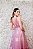 VESTIDO ORGANZA ROSA CHÁ E NUDE BICOLOR - Imagem 5