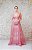 VESTIDO ORGANZA ROSA CHÁ E NUDE BICOLOR - Imagem 1