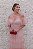 BAZAR - VESTIDO SH NUDE COM MANGUINHA FOLHOS EM CAMADA DE TULE - Imagem 3