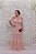 BAZAR - VESTIDO SH NUDE COM MANGUINHA FOLHOS EM CAMADA DE TULE - Imagem 2