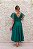 VESTIDO LOR MIDI VERDE COM MANGUINHA EM ORGANZA - Imagem 4