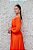 VESTIDO PLISSADO CORAL OMBRO A OMBRO PATBO - Imagem 3
