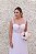 VESTIDO MIDI BRANCO CORSELET EM RENDA E ALÇAS EM TULE BABADO - Imagem 2