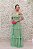 VESTIDO VERDE MINT OMBRO A OMBRO FOLHOS E SAIA EM CAMADAS - Imagem 1