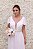 VESTIDO BRANCO COM DECOTE EM TULE E BABADO NOS OMBROS - Imagem 4