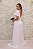 VESTIDO BRANCO COM DECOTE EM TULE E BABADO NOS OMBROS - Imagem 6
