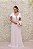 VESTIDO BRANCO COM DECOTE EM TULE E BABADO NOS OMBROS - Imagem 3