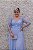 VESTIDO PS AZUL SERENITY MANGAS COM BUSTO BORDADO E SAIA FLUIDA - Imagem 6