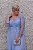 VESTIDO PS AZUL SERENITY MANGAS COM BUSTO BORDADO E SAIA FLUIDA - Imagem 5