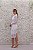 VESTIDO BRANCO MIDI RENDA MANGA COMPRIDA DECOTE OVAL - Imagem 4