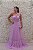 VESTIDO OMBRO UNICO LAVANDA TODO EM TULE - Imagem 2