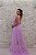 VESTIDO OMBRO UNICO LAVANDA TODO EM TULE - Imagem 4