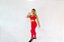 Calça Legging Vermelha Cirrê / Cintura Alta - Imagem 8