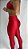 Calça Legging Vermelha Cirrê / Cintura Alta - Imagem 11