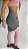 Calça Legging Cinza e Rosa Suplex / Cintura Alta - Imagem 6