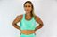 Top Life Style Green / Nadador Verde com brilho / Possui Bojo - Imagem 4
