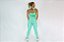 Calça Legging Verde Claro Cirrê / Cintura Alta - Imagem 4