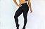 Calça Legging Preta Cirrê / Cintura Alta - Imagem 1