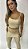 Top Sunshine Off White / Cropped Offwhite brilhoso com alças finas - Imagem 3