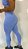 Calça Legging Azul Claro Emana / Cintura Alta - Imagem 2