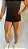 Calça Legging Marrom Claro / Dourado Cirrê / Cintura alta / Zíper na coxa - Imagem 2
