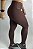 Calça Legging Marrom Café Emana / Cintura Alta - Imagem 1