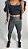Calça Legging Com Bolso Cinza Suplex Run / Cintura Alta - Imagem 4